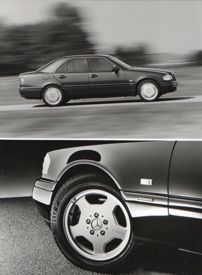Mercedes-Benz C-Class 'Sport-Line' (W202) Large Format Period Press Photograph