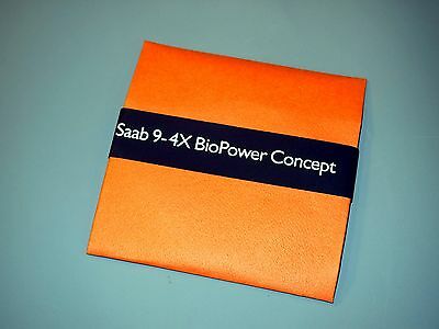 2008 Saab 9-4x BioPower Concept Press Kit with CD - Rare!!