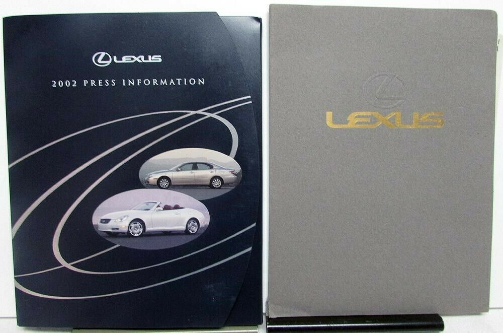 1989 Lexus LS 400 ES 250 & 2002 300 430 470 Series Press Kits Media Releases