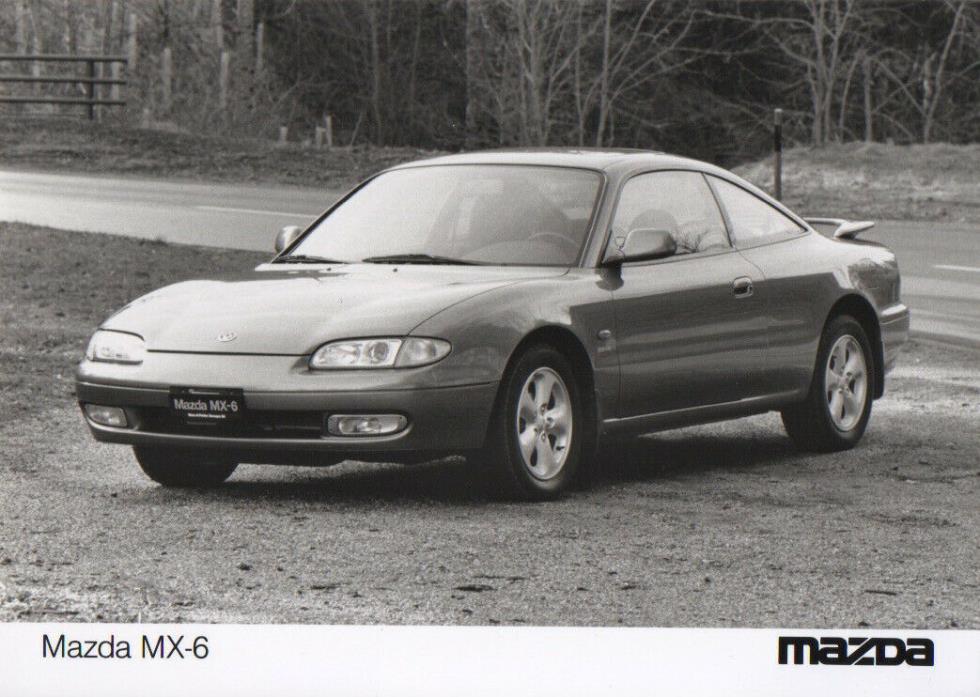 Mazda MX-6 Period Press Photograph - 1993