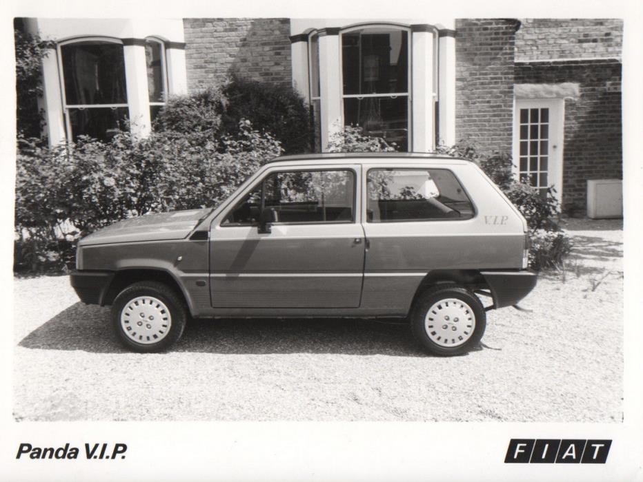 Fiat Panda Mk1 'V.I.P.' Special Edition Press Photograph - 1985