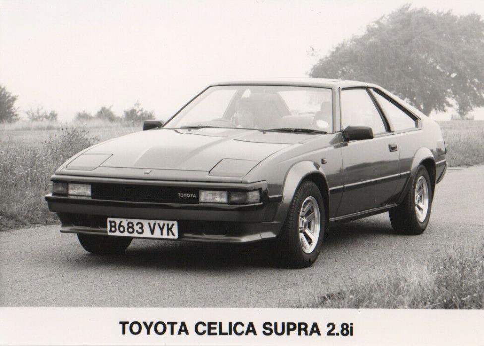 Toyota Celica Supra 2.8i Mk2 (A60) Period Press Photograph c1984