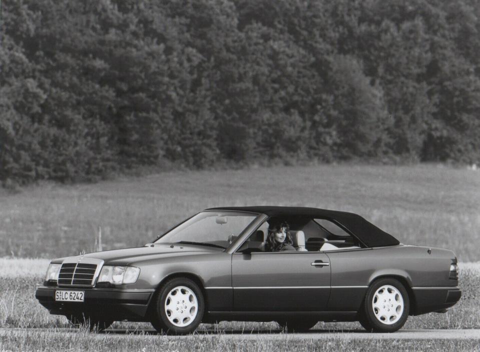 Mercedes-Benz 300 CE-24 Convertible Large Format Period Press Photograph 1991