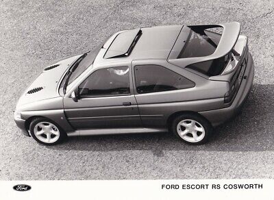 FORD ESCORT RS COSWORTH PERIOD PHOTOGRAPH.