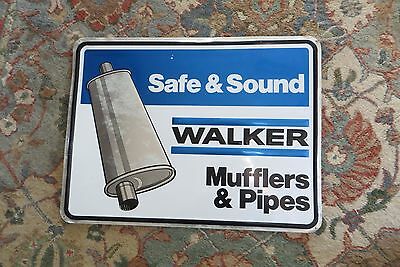 Safe and Sound WALKER Mufflers & Pipes auto parts dealer shop service store sign