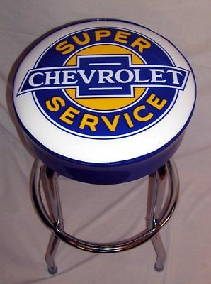 Chevy Chevrolet Super Service Bar Stool Stools