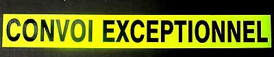Convoi Exceptionnel Fluorescent Sign Large Sticker
