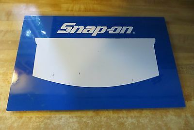 Snap-on tools original advertising company metal tool box sign collectible heavy