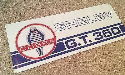 SHELBY GT350 Garage Banner Sign (Large 2'x5')