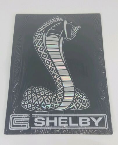Ford Shelby Cobra Snake Embossed Tin Metal Wall Art Sign Garage Logo Mancave 13
