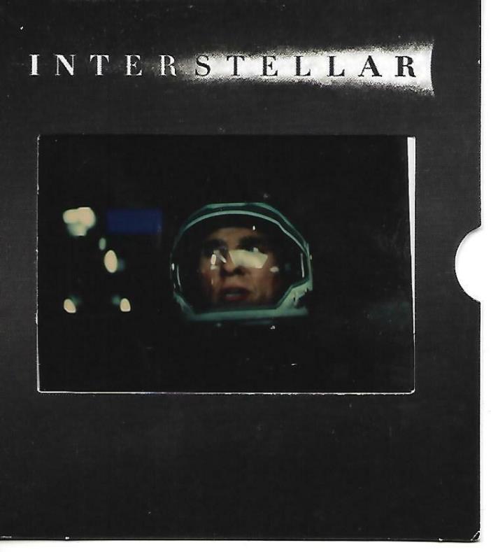 Interstellar 70mm IMAX Film Cell - Matthew McConaughey RARE!