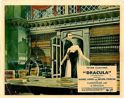 HORROR OF DRACULA Christopher Lee Peter Cushing Ultra-Rare Orig UK FOH LC#3
