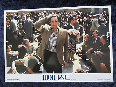 THE PIANIST  lobby card # 2 -  ADRIEN BRODY, ROMAN POLANSKI