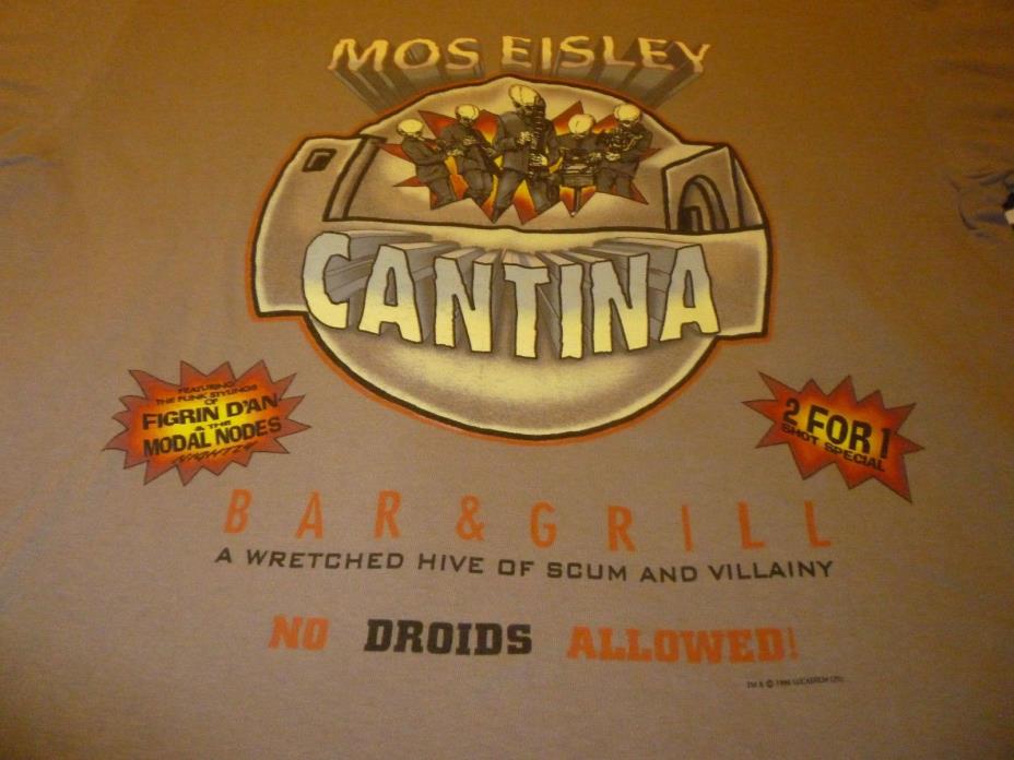 Mos Eisley Cantina/Star Wars Vintage Shirt ( Used Size XL ) Very Good Condition