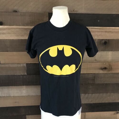 True Vintage Large Logo Batman Shirt 1964 Singlestich Size Large 14-16
