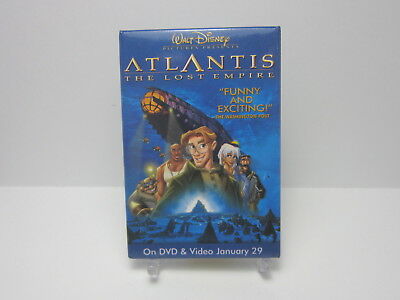 Walt Disney's Atlantis The Lost Emipre Movie Promo Pinback Pin