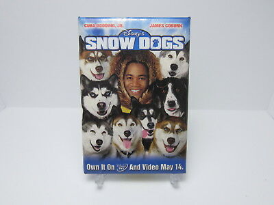Disney's Snow Dogs Movie Promo Button Pin
