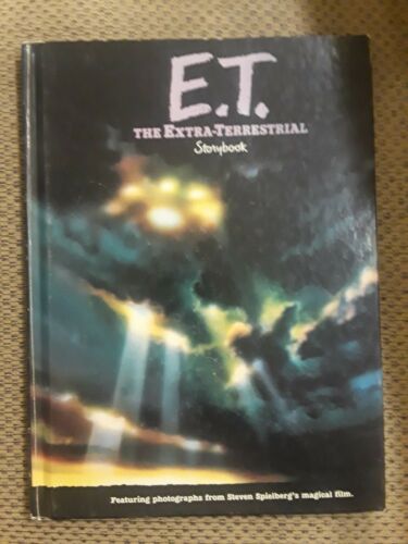 E.T. THE EXTRA-TERRESTRIAL Storybook 1982 William Kotzwinkle Hardcover
