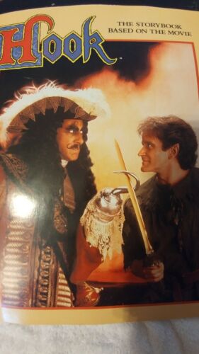Hook , The Storybook based on the Movie, 1991, Robin Williams, Collectors