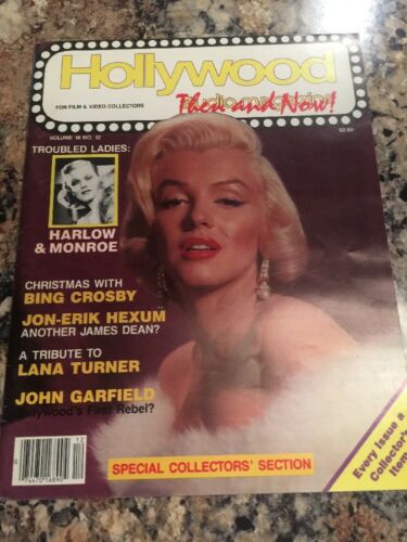 Marilyn Monroe Magazine 1985 Hollywood Studio Excellent