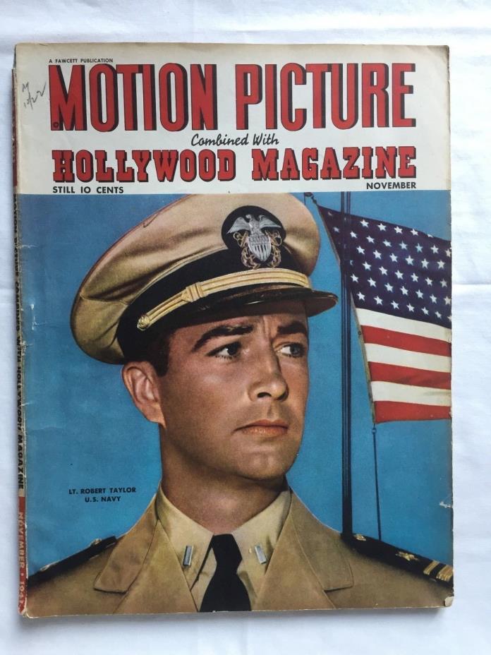Motion Picture movie magazine 11/43 Sheridan Russell O'Brien de Havilland