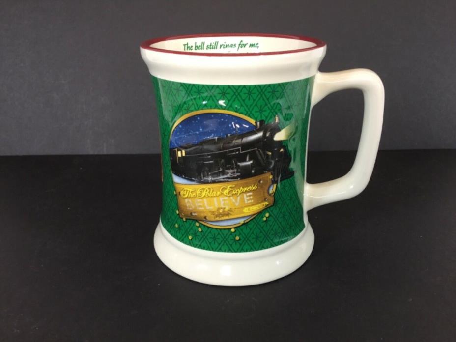 Polar Express “Believe” Vibrant Colors Coffee Hot Chocolate Mug Excellent Shape
