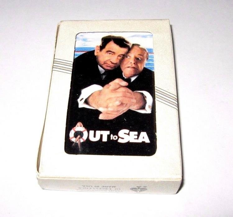 RARE NEW 1997 OUT TO SEA MOVIE PROMO PLAYING CARDS - JACK LEMMON BRENT SPINER