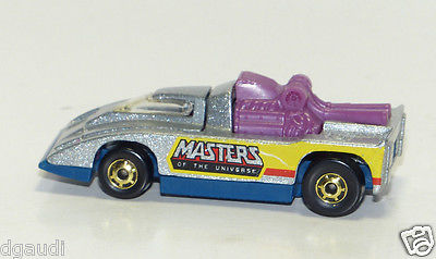 1980 Hot Wheels Masters of the Universe Die Cast Car Gold Wheels & Opening Hood
