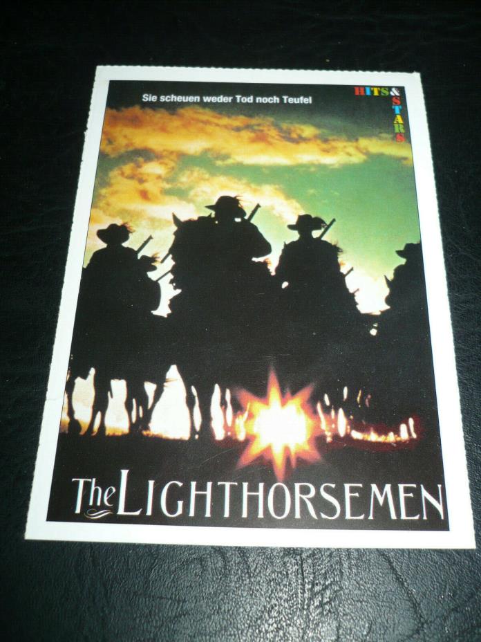 THE LIGHTHORSEMEN, film card [Peter Phelps, John Walton, Sigrid Thornton]