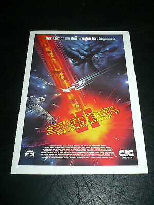 STAR TREK VI - UNDISCOVERED COUNTRY, film card [William Shatner, Leonard Nimoy]