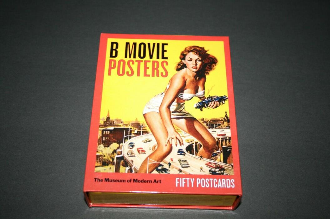 b movie posters 50  postcard boxed set ( MOMA ) OOP rare!