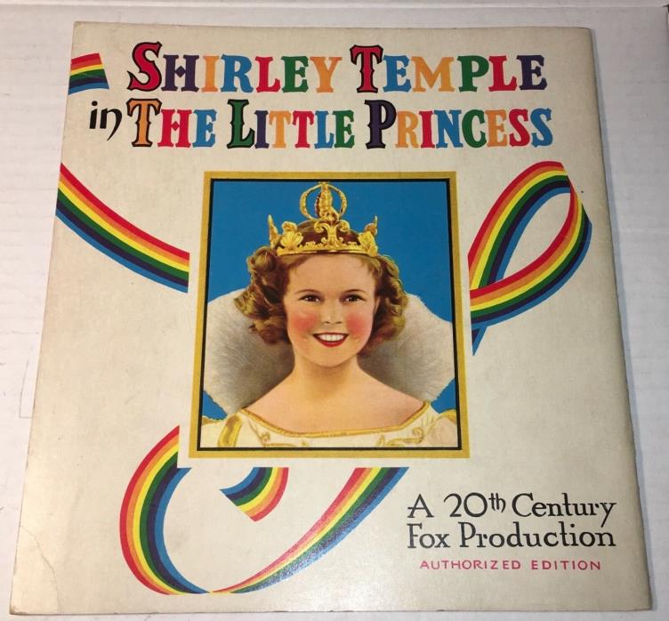 1939 SHIRLEY TEMPLE LITTLE PRINCESS 20th CENTURY FOX ADVERTISING BOOK PHOTOS FUN