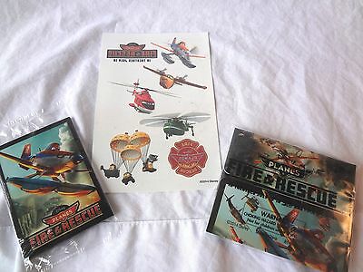 Disney Planes: Fire & Rescue Promo Pack - Cards, Binoculars, Tattoos  RARE PROMO