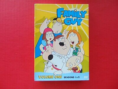 DVD FAMILY GUY Season 1 & 2 Volume 1 NEW Animated Fox TV Series 2000