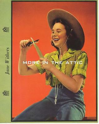 YOUNG JANE WITHERS ORIGINAL DIXIE ICE CREAM MOVIE PORTRAIT MAILAWAY  PREMIUM