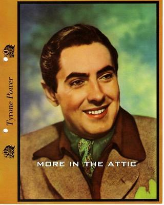 HANDSOME TYRONE POWER ORIGINAL DIXIE ICE CREAM MAILAWAY PORTRAIT PREMIUM