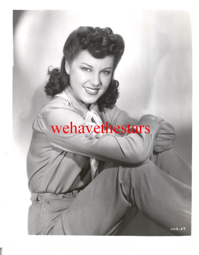 Vintage Fay McKenzie REPUBLIC STAR BEAUTY 40s Publicity Portrait