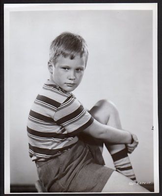 BRANDON deWILDE 1952 Vint Orig Photo THE MEMBER OF THE WEDDING child actor