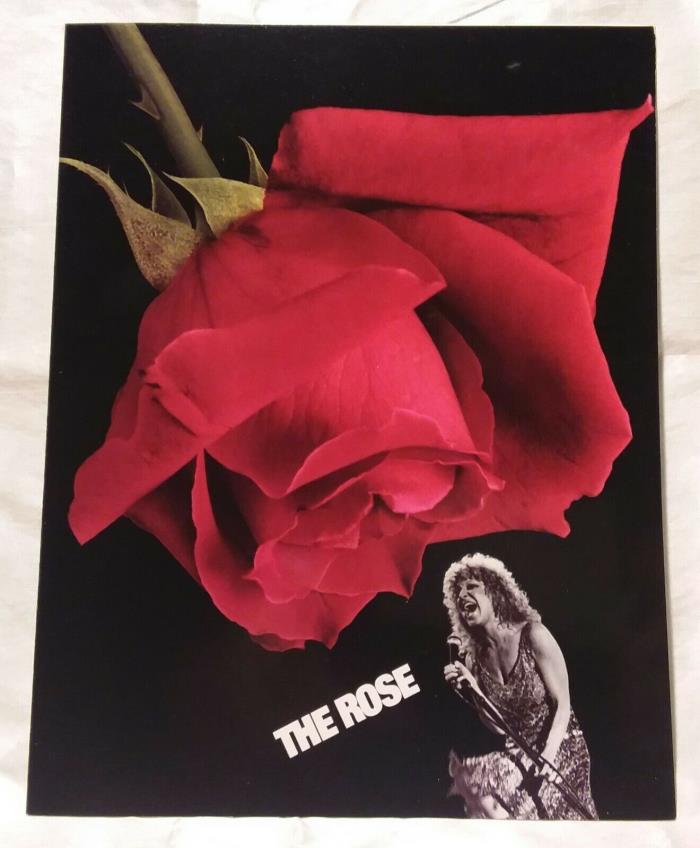 1979 The Rose - Bette Midler - Original Program From Movie Premiere - Joplin