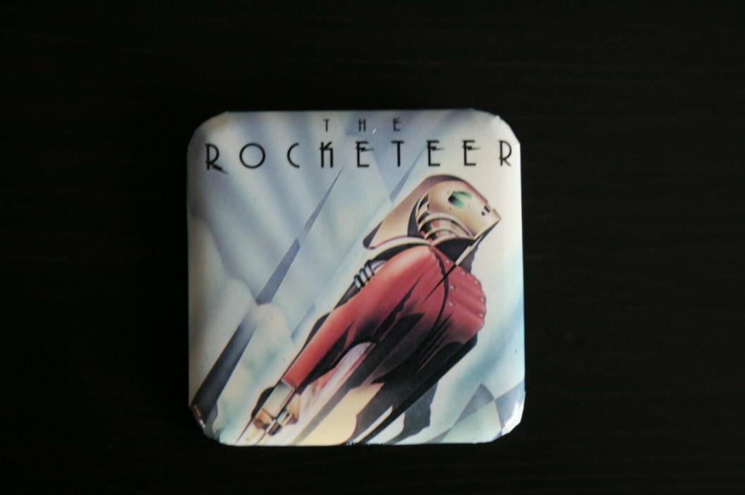The Rocketeer movie button old movie collectible movie giveaways
