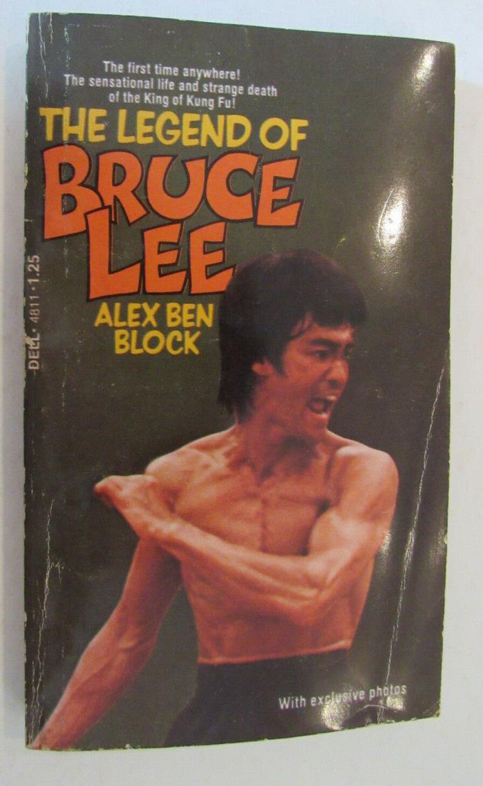 Legend of Bruce Lee PBB Book w Exclusive Photos First Printing 1974 Vintage
