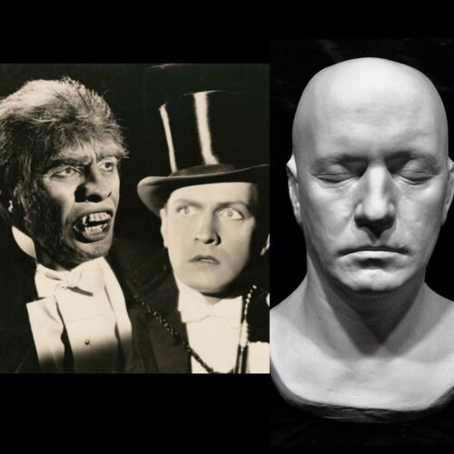Fredric March Life Mask Life Cast “Dr. Jekyll and Mr. Hyde. 1931Academy Award !!