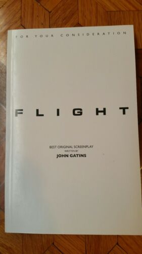 FLIGHT For Your Consideration Best Original Screenplay/Script Denzel Washington
