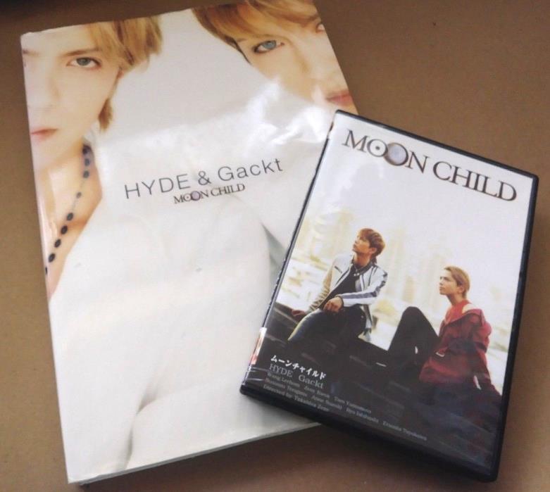 HYDE & Gackt MOONCHILD Photo book with DVD Movie (2004)