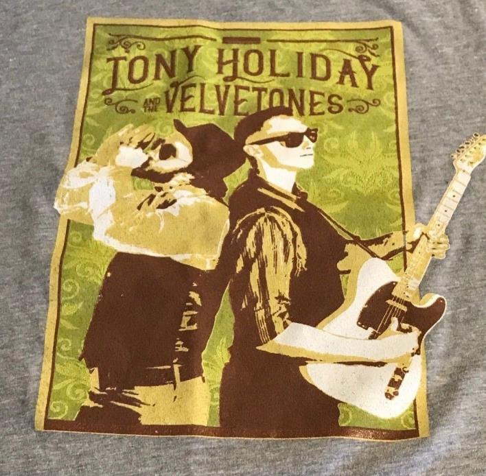 Tony Holiday and the Velvetones Tank Top T Shirt Unisex Small NWOT