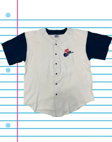 Vintage 90s B.B. King 1999 Baseball Jersey Shirt. Size XXL