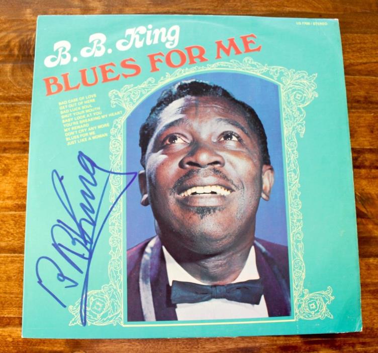 BB King Signed 