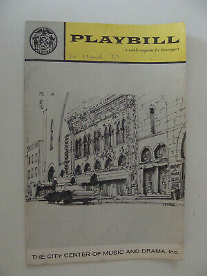 New York City Opera Spring Season Mar 1962 The Consul Porgy & Bess
