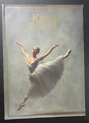 Leningrad Kirov Ballet Giselle Ballet Dance Book Program w/ Snowdon Photographs