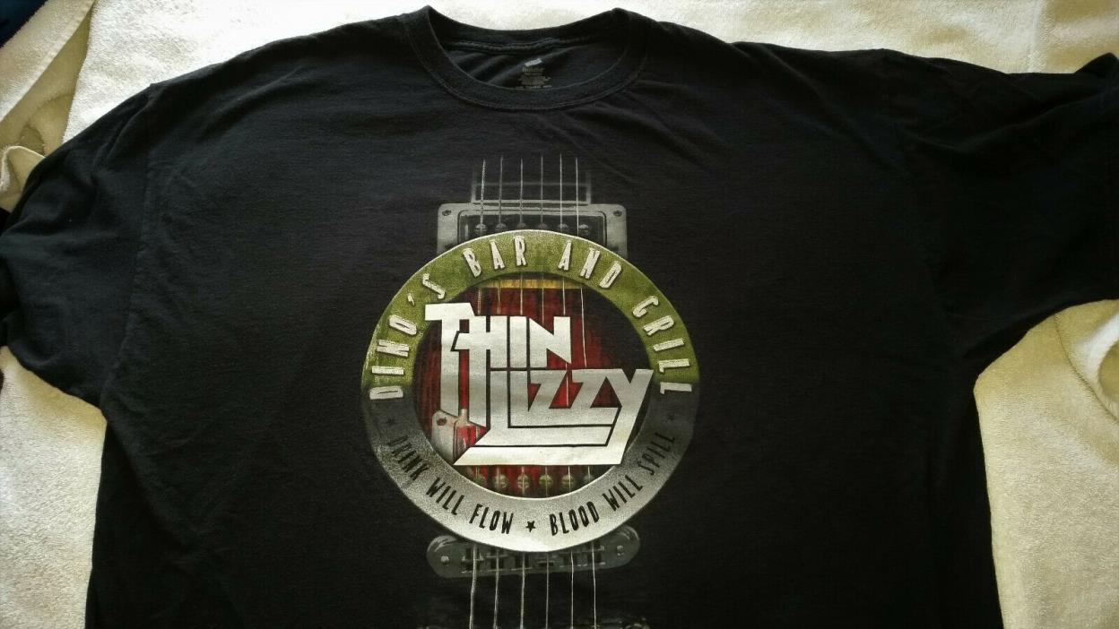 VINTAGE THIN LIZZY Last Tour 2011 (Before Name Change) Perfect Condition